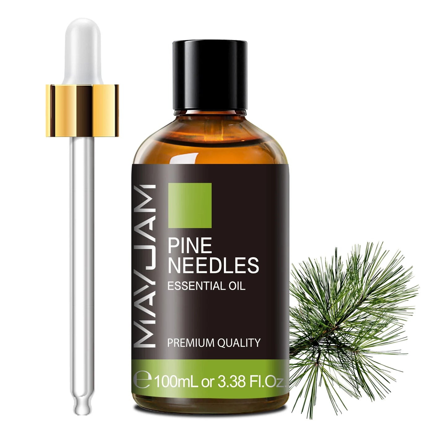MAYJAM 100ml (3.38 FL OZ) | Pure Essential Oil with Glass Dropper | Aromatherapy Essential Oils