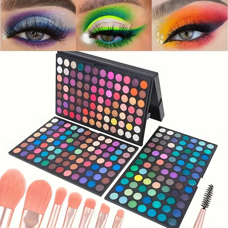 252 Colors | Eyeshadow Palette | Makeup | Matte, Shimmer and Metallic Shades