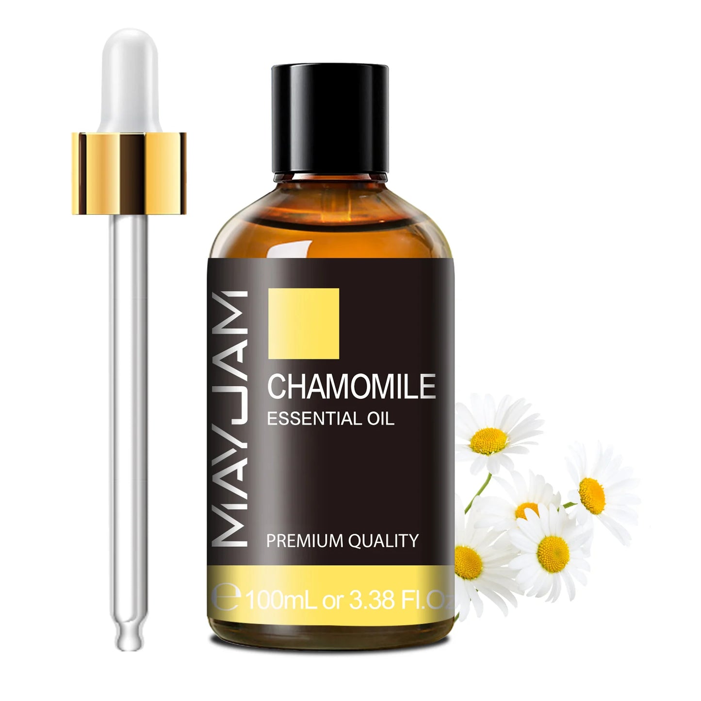 MAYJAM 100ml (3.38 FL OZ) | Pure Essential Oil with Glass Dropper | Aromatherapy Essential Oils