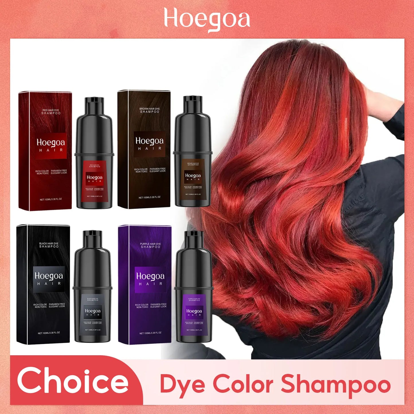 Instant Dye Shampoo | Hair Coloring Shampoo