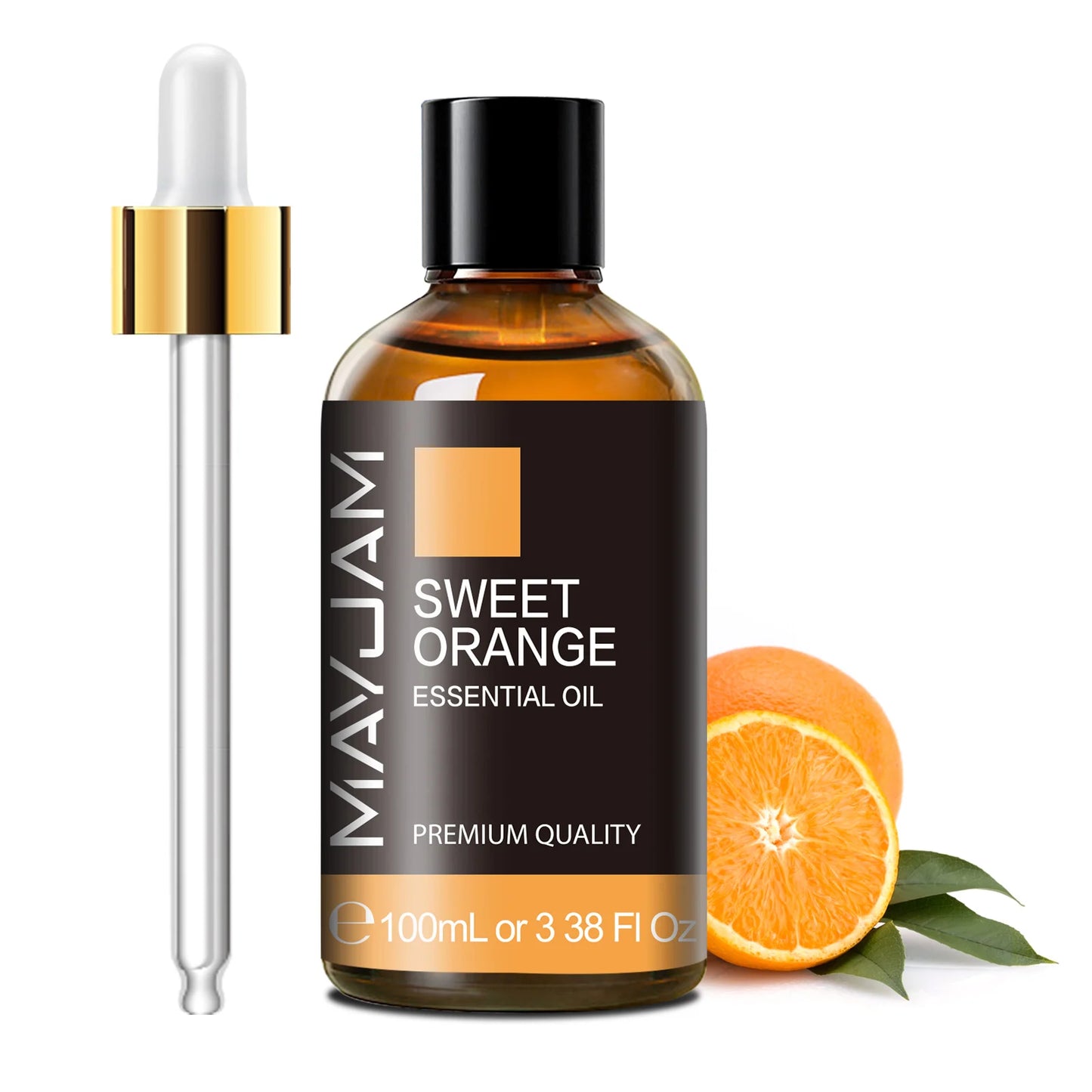 MAYJAM 100ml (3.38 FL OZ) | Pure Essential Oil with Glass Dropper | Aromatherapy Essential Oils