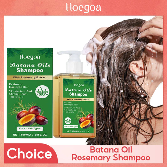 Batana Oils Shampoo | Hair Strengthen | Moisturizer | Restore Damaged Brittle Hair | Anti Loss | Improve Dandruff Scalp | Oil Control Care