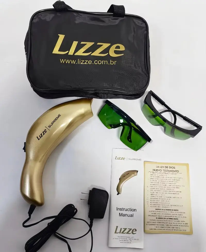 Lizze Tri-Chroma Photon Scalp Therapy Device | 630nm/525nm/465nm Led | For Scalp Care & Hair Growth | Clinically Proven