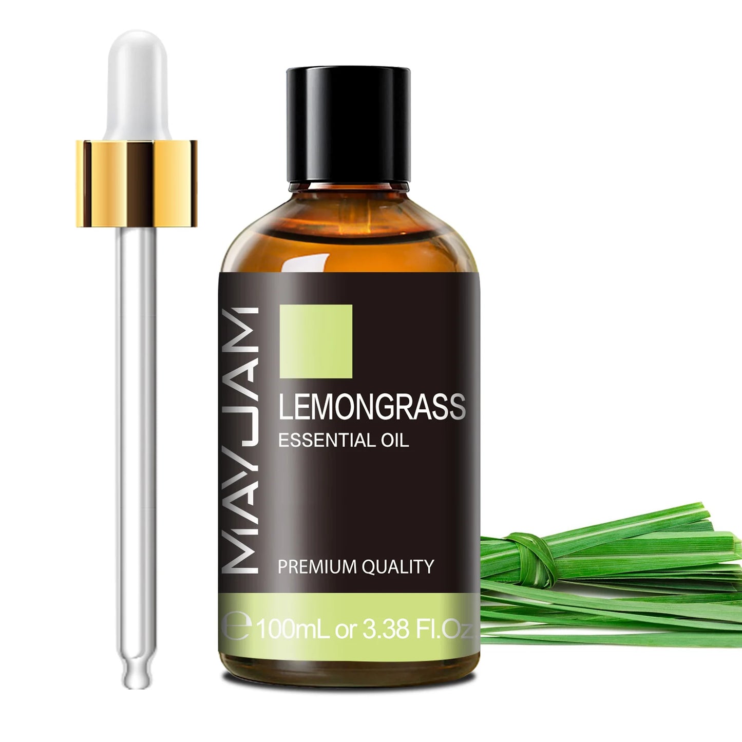 MAYJAM 100ml (3.38 FL OZ) | Pure Essential Oil with Glass Dropper | Aromatherapy Essential Oils