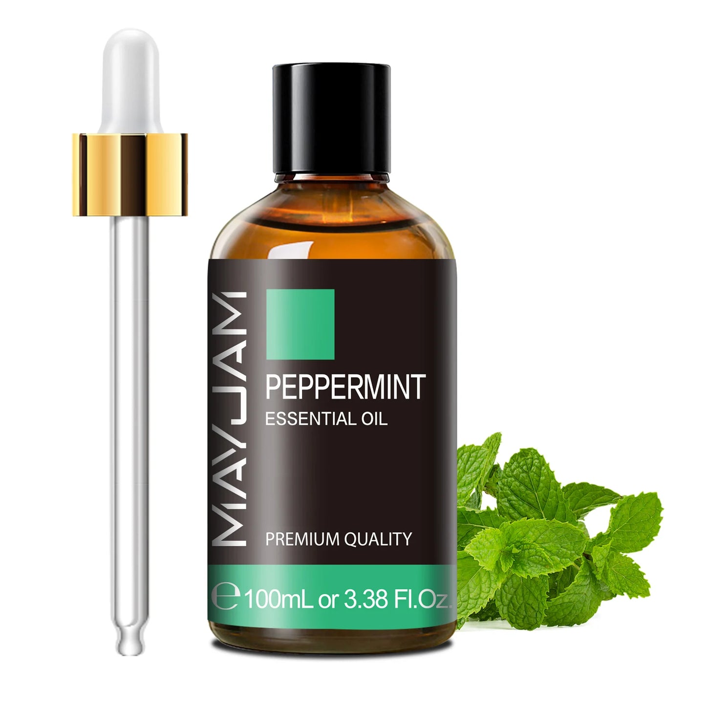 MAYJAM 100ml (3.38 FL OZ) | Pure Essential Oil with Glass Dropper | Aromatherapy Essential Oils