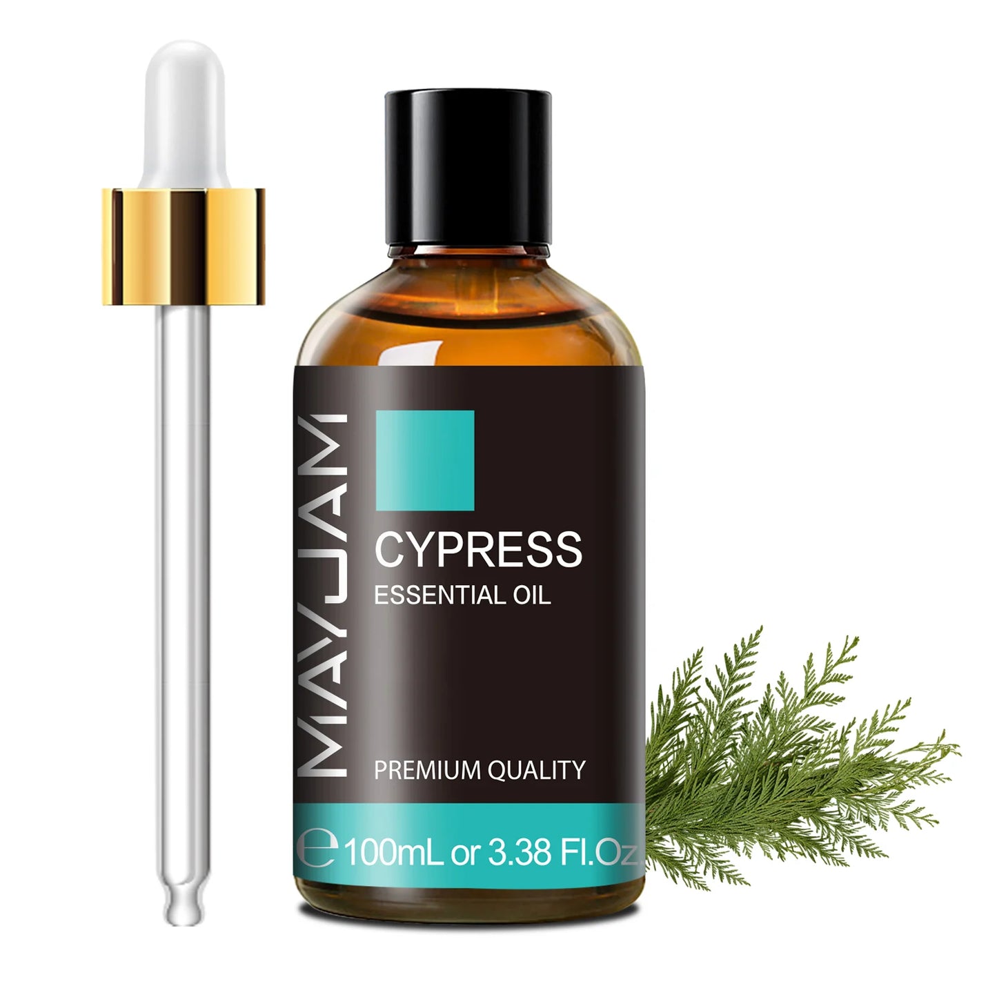 MAYJAM 100ml (3.38 FL OZ) | Pure Essential Oil with Glass Dropper | Aromatherapy Essential Oils
