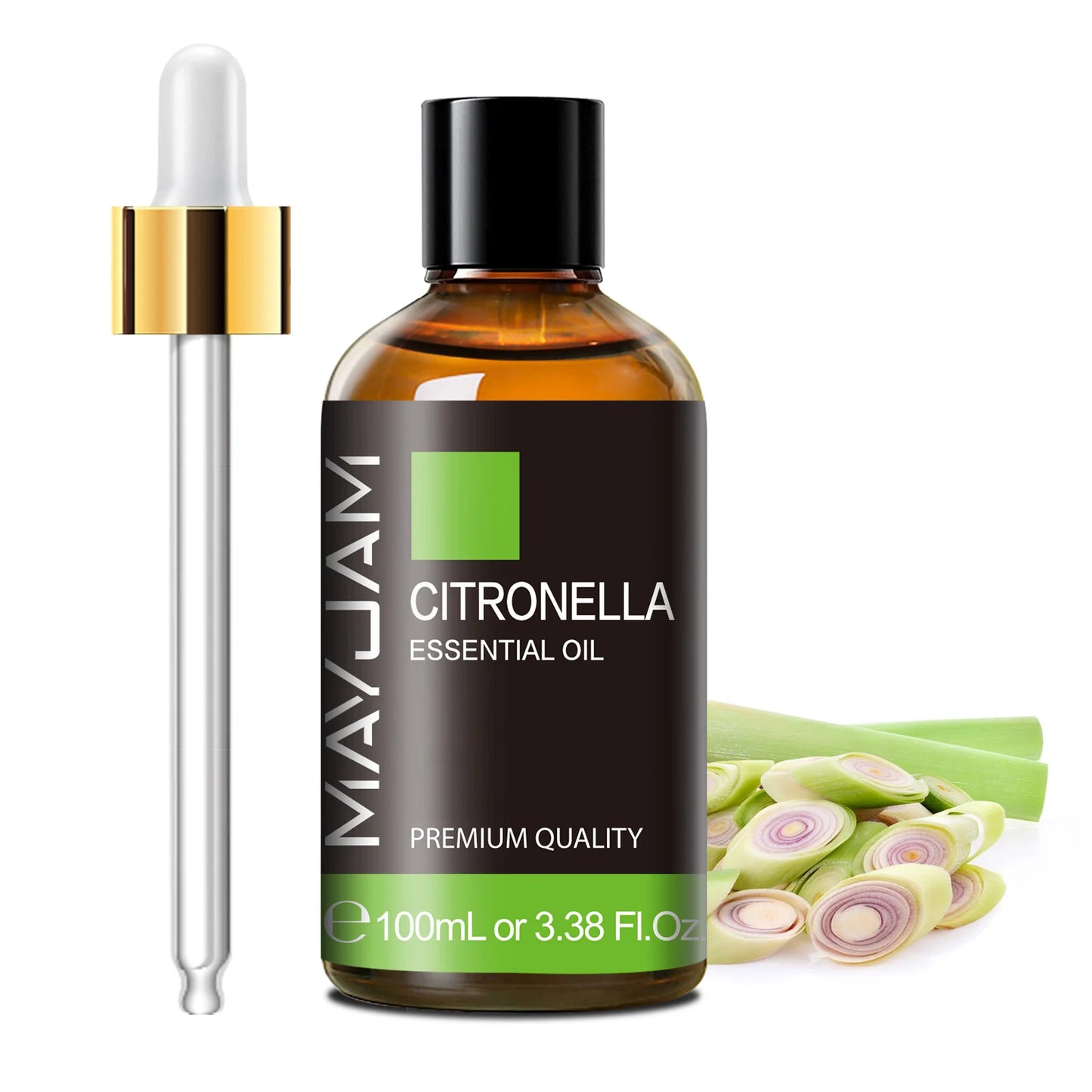 MAYJAM 100ml (3.38 FL OZ) | Pure Essential Oil with Glass Dropper | Aromatherapy Essential Oils