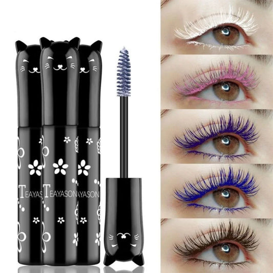 Colorful Mascara | Large Brush Head | Easy to Color | Non-Clumping | Non-Fading