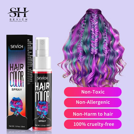Sevich Temporary Hair Color Spray | Instant Hair Color | Hair Styling Product
