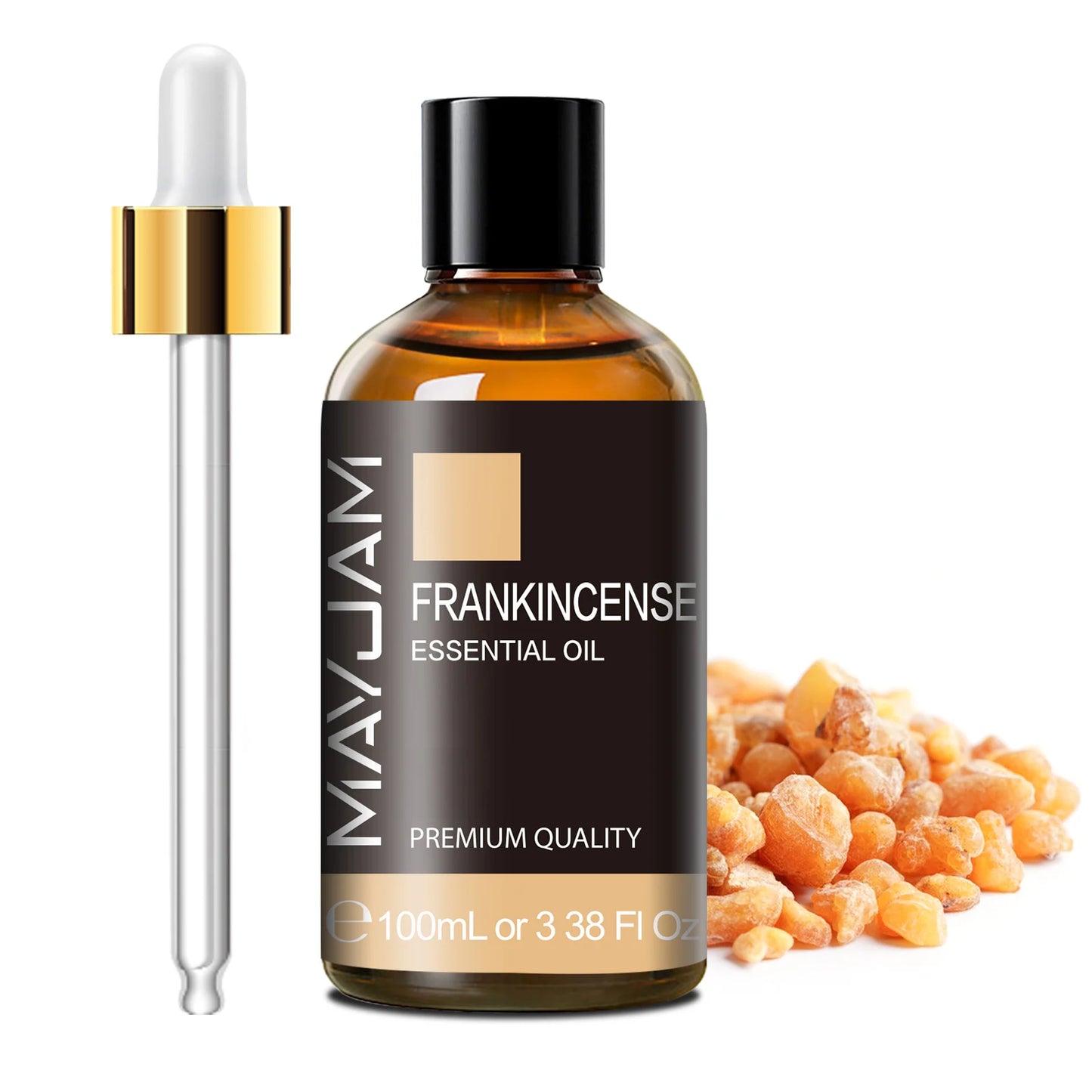 MAYJAM 100ml (3.38 FL OZ) | Pure Essential Oil with Glass Dropper | Aromatherapy Essential Oils