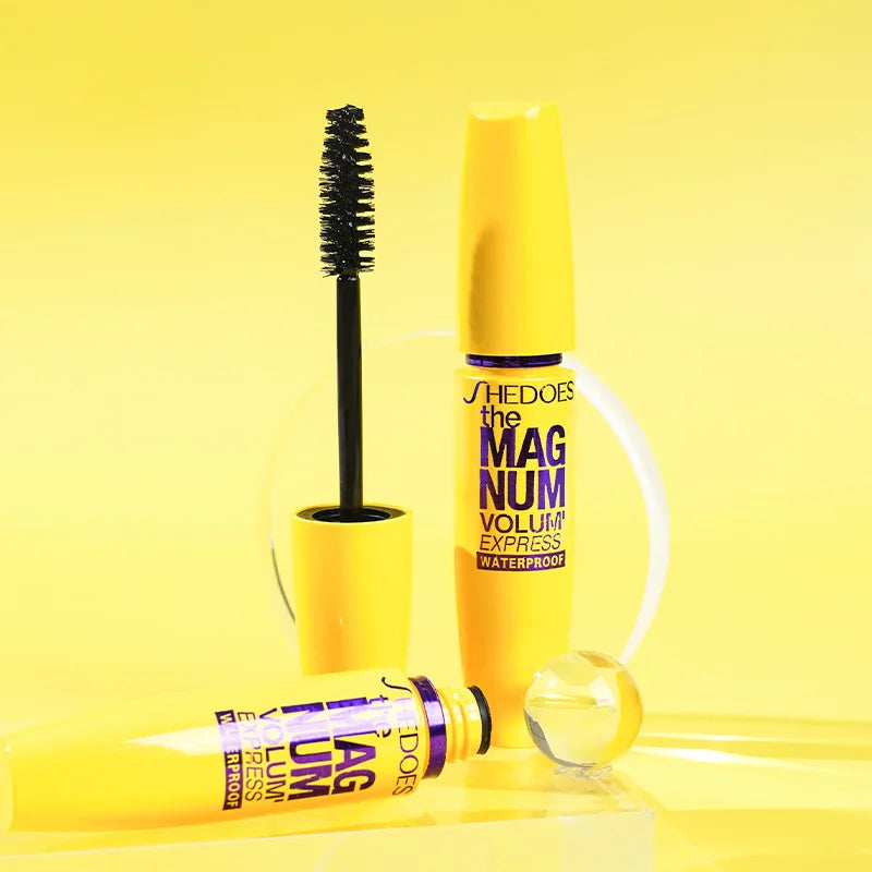 4D Black Mascara | Thickening | Lengthening | Curling | Waterproof | Liquid Fiber Mascara