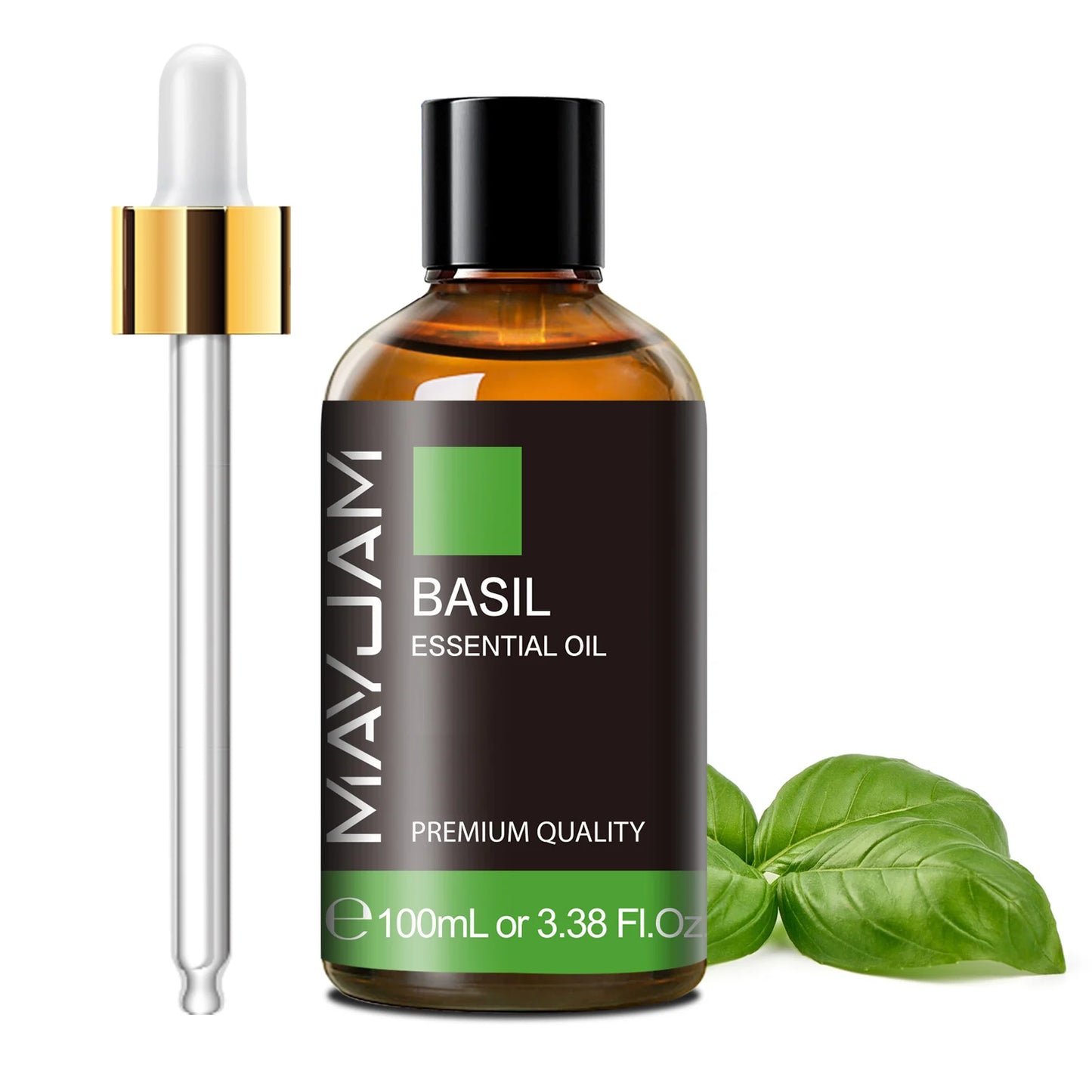 MAYJAM 100ml (3.38 FL OZ) | Pure Essential Oil with Glass Dropper | Aromatherapy Essential Oils