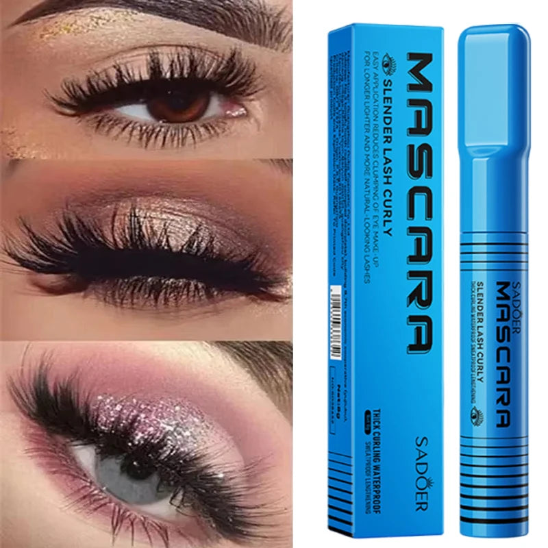 5D Waterproof Mascara | Lengthening Eyelashes | Make-up |Waterproof | Black | Silk Fiber Mascara
