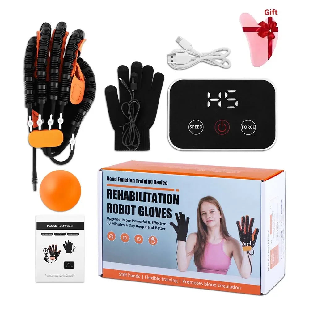 Robot Gloves | Hand Rehabilitation | Automatic Hand Trainer | Rehabilitation | Rehab Therapy | Hemiplegia Gloves | Finger Trainer | Stroke