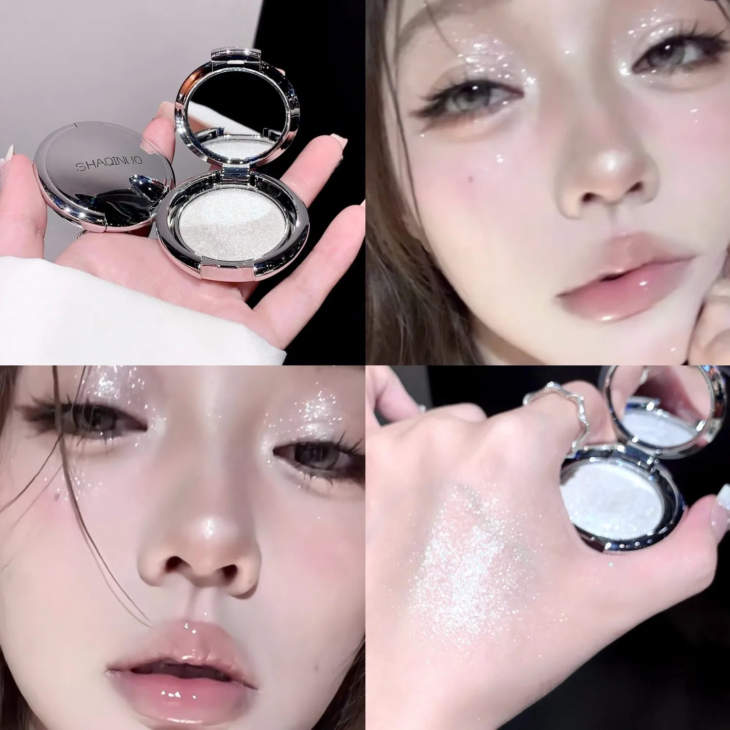 Shakinuo Diamond Palette | Highlighter | Eyeshadow | Waterproof | High Gloss |  Makeup