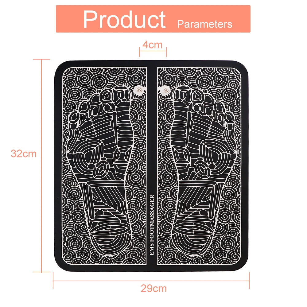 Foot Massager Pad Massager |  Sore Feet and Leg Cramps Relief | Improve Blood Circulation
