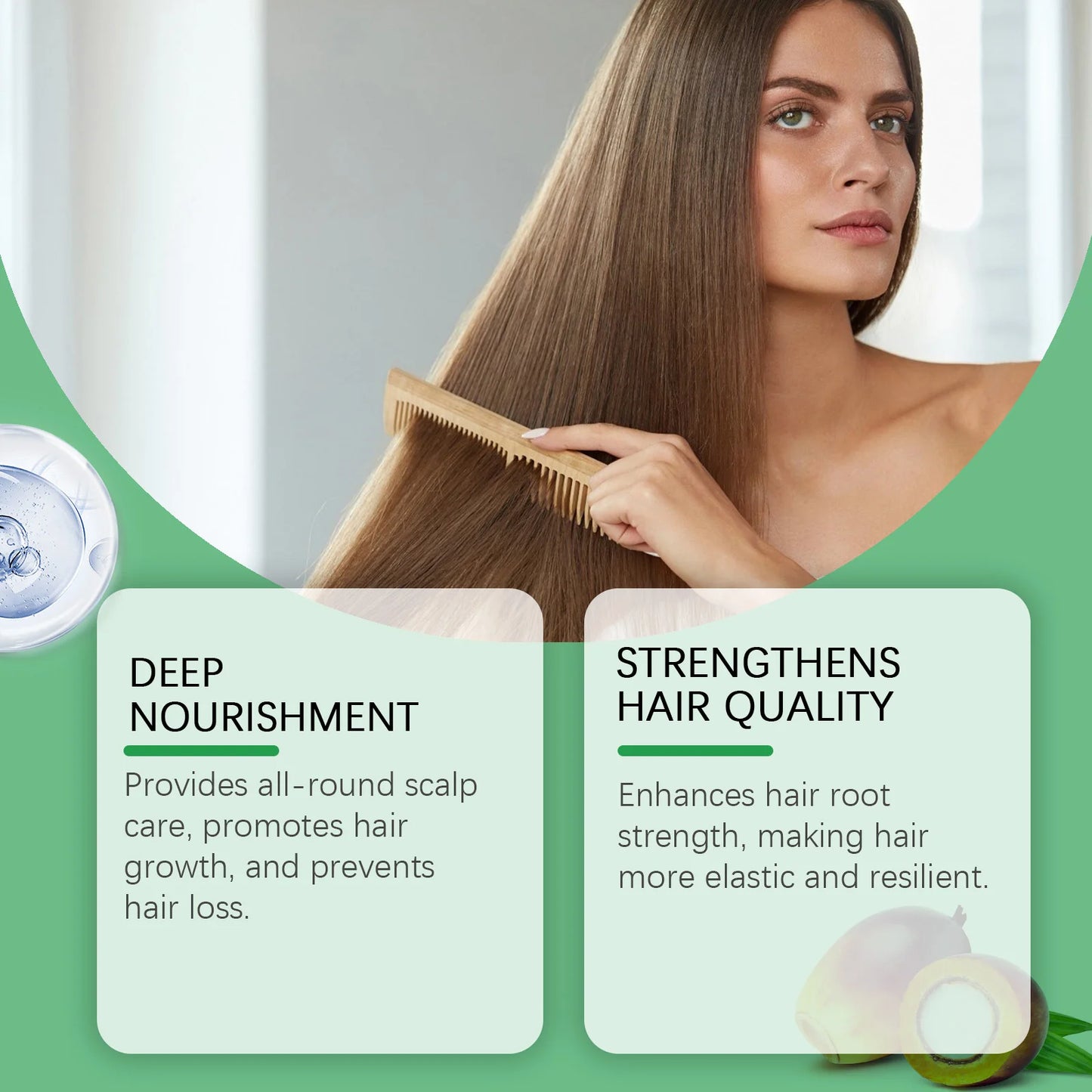 Batana Oils Shampoo | Hair Strengthen | Moisturizer | Restore Damaged Brittle Hair | Anti Loss | Improve Dandruff Scalp | Oil Control Care