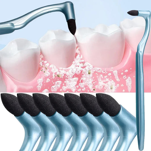 Tooth Stain Deep Cleaning Brush | Deeply Clean Gums Mouth Interdental Brush | No Hurt Teeth | Stain Eraser Remove|  Instant Portable Tool