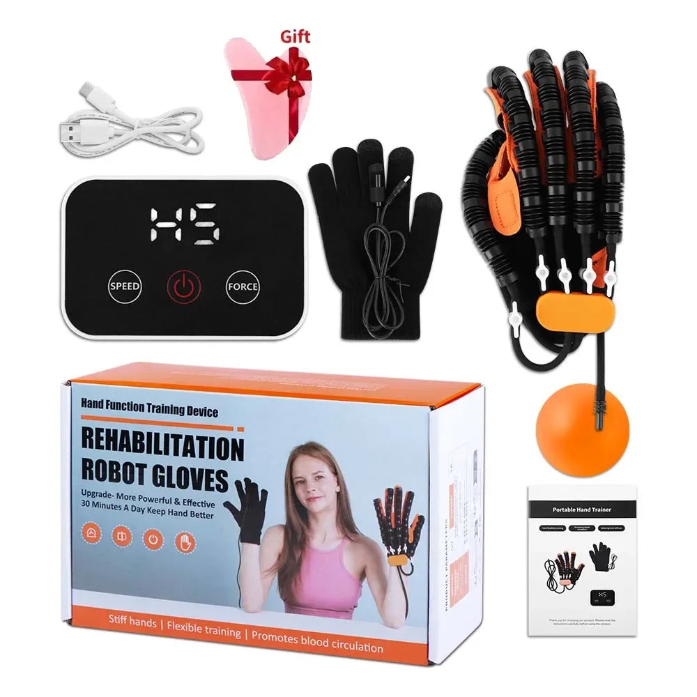 Robot Gloves | Hand Rehabilitation | Automatic Hand Trainer | Rehabilitation | Rehab Therapy | Hemiplegia Gloves | Finger Trainer | Stroke