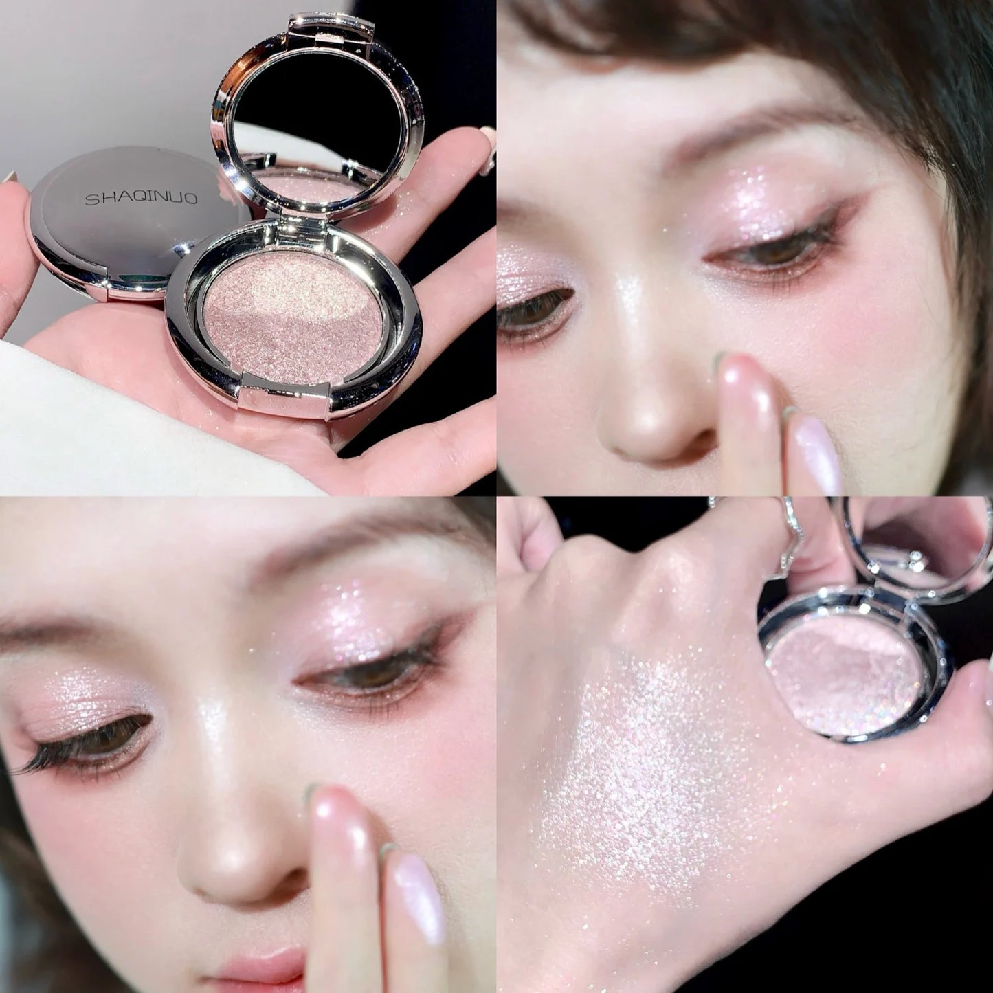 Shakinuo Diamond Palette | Highlighter | Eyeshadow | Waterproof | High Gloss |  Makeup