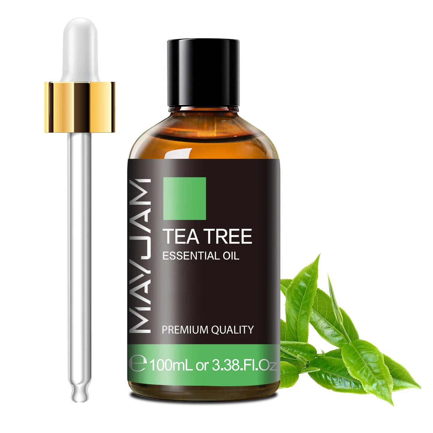 MAYJAM 100ml (3.38 FL OZ) | Pure Essential Oil with Glass Dropper | Aromatherapy Essential Oils