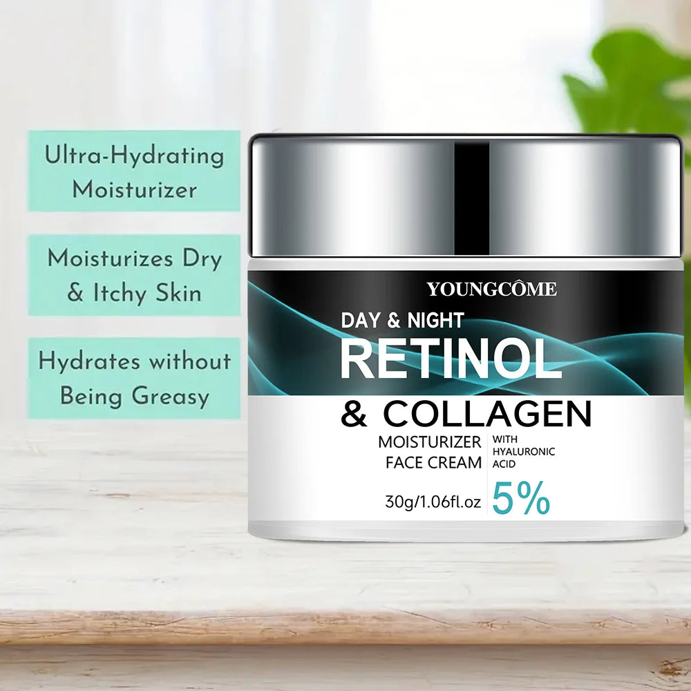 YOUNGCOME Retinol Cream | Promotes Skin Elasticity And Luster, Nourishing And Locking Moisture To Improve Skin Texture