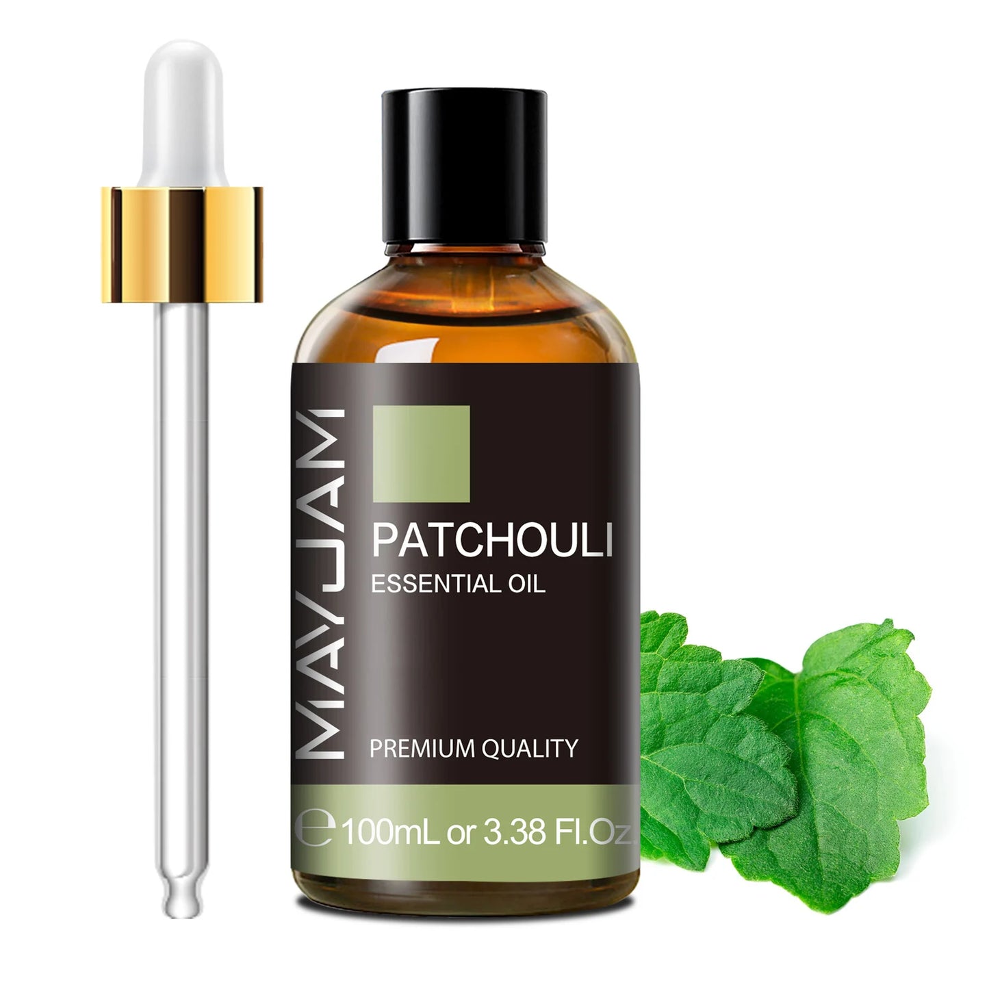 MAYJAM 100ml (3.38 FL OZ) | Pure Essential Oil with Glass Dropper | Aromatherapy Essential Oils