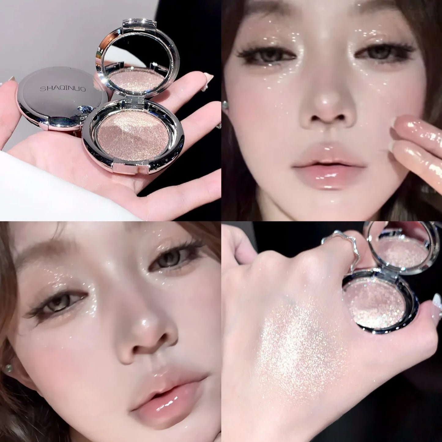 Shakinuo Diamond Palette | Highlighter | Eyeshadow | Waterproof | High Gloss |  Makeup